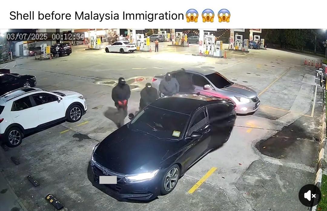 (已签发)全国:4蒙面汉砸车窗 现场疑传出枪声