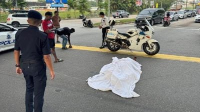 2夺命车祸死1男1女骑士  警追查肇事车辆线索
