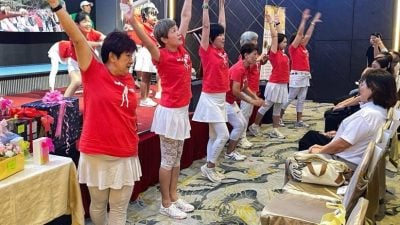 全人国际关怀中心麻坡首办讲座   200人学情绪与疾病治疗