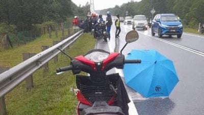 罗里汽车摩托连环撞 34岁骑士当场丧命