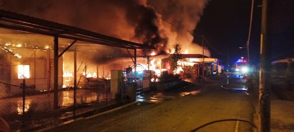 （已签发）柔：武吉仕砵火灾烧死华妇   警查蓄意纵火与疏忽致死