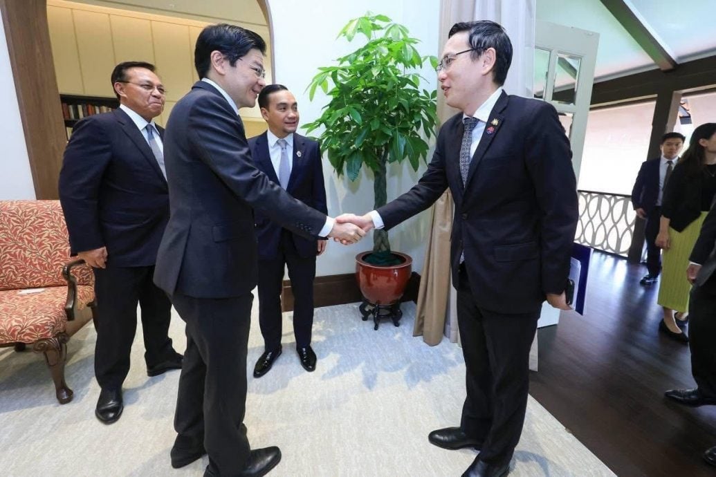 （已签发）柔：**版三新头**李廷汉：柔州政府欢迎   狮城对深化合作持开放态度