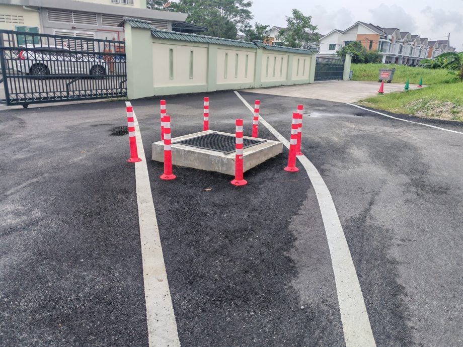 圣安德烈国中路口险象环生 拟增建路墩缓解隐患