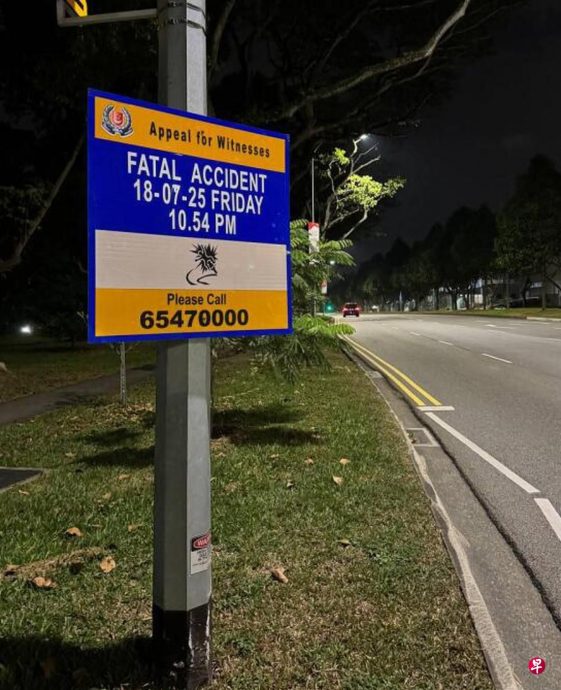 (已签发)柔:狮城二三事:工程师疑骑车打滑亡 遗孀欲寻目击者