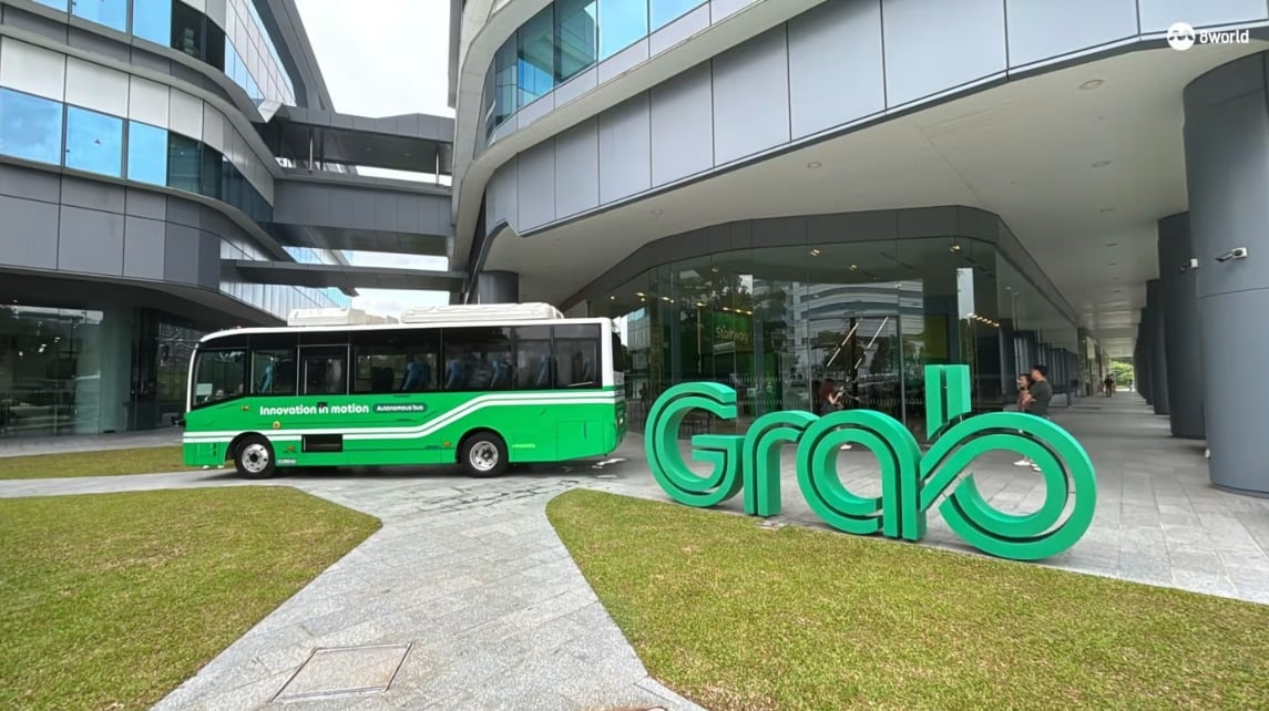 （已签发）柔：狮城二三事：提供员工通勤便利  Grab推出自动驾驶穿梭巴士服务