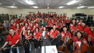 南益华乐团55周年音乐会 | 巧妙融入2大师之名   《辉煌55》致敬“顾黄” 