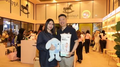全球首个获得”百分百无氯吸收芯层”专利纸尿裤品牌  Applecrumby® 全新升级版纸尿裤亮相