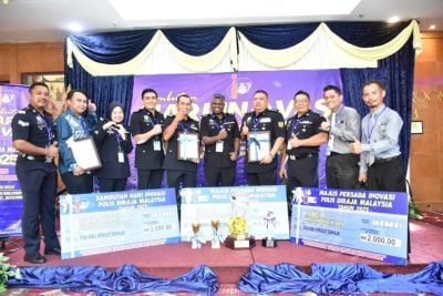 警察创新之星大会 . 砂普警发明 夺2大奖