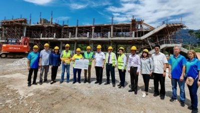 砂政府加码150万助迁校  马当11哩中公新舍3月建竣