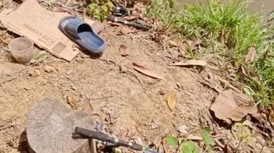 河边垂钓疑遭鳄鱼攻击 男子恐凶多吉少