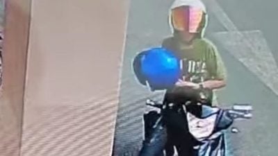 涉2项滥用毒品 . 女贼偷头盔落网