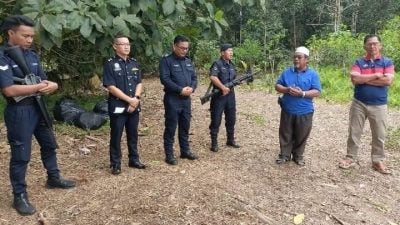 林梦警区主任提醒．在河岸活动小心鳄鱼