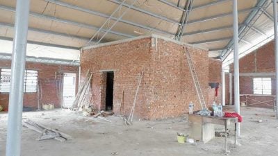 柏戈奴旧露天巴刹改建．实务地健康中心 11月竣工