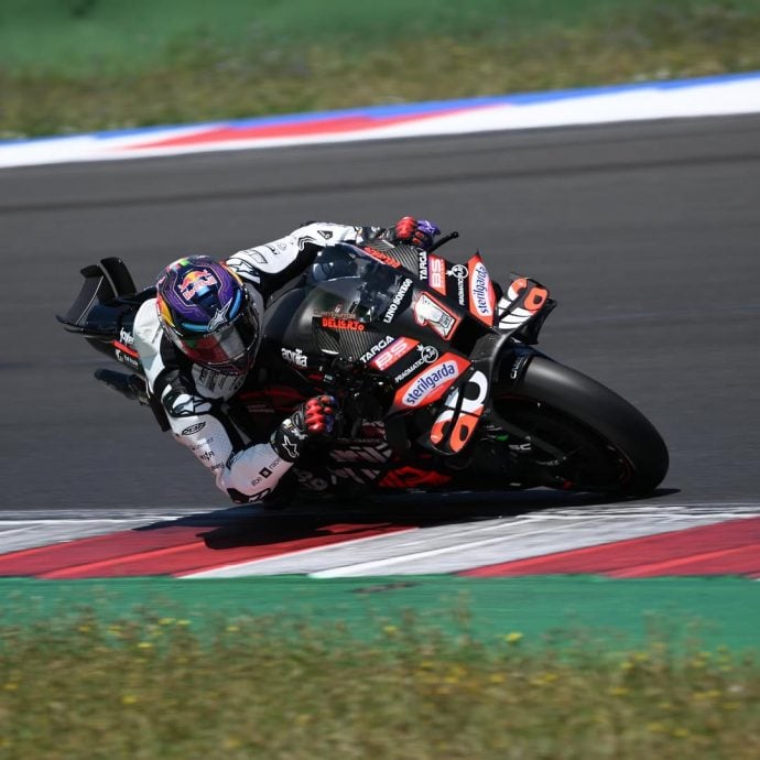 MotoGP世界冠军伤愈开始训练 佐治马丁料月底捷克站复出