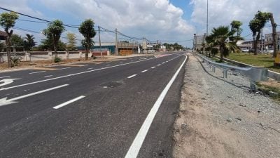 工程局斥资105万   重铺马口3路段