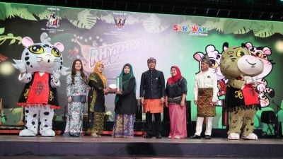 婆罗洲文化节 / 艺术演出吸引观众 马来马兰诺之夜热闹非凡