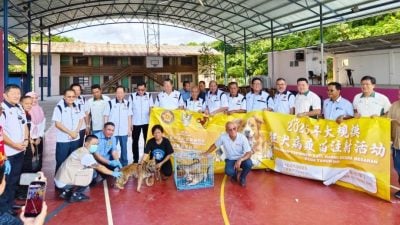砂累计75人丧命狂犬病 . 接种疫苗保障社区安全