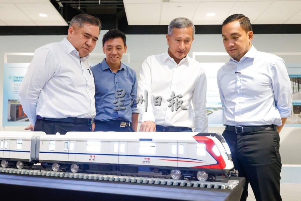 **已签发**柔:第三版头:翁哈菲兹:RTS缓长期困扰 人民跨境拥堵问题有解