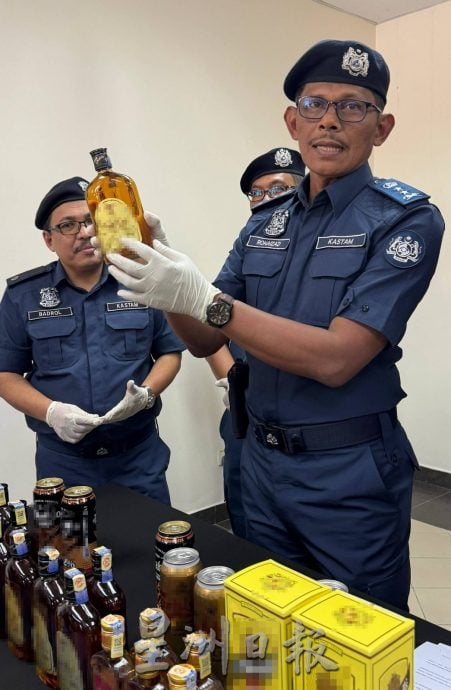 槟关税局成功侦破2宗走私烟酒案。