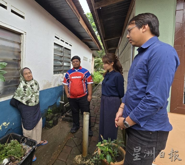 （古城封面副文）市厅180万提升甘榜浮罗格拉巴排水系统 村民有望挥别数十年水灾梦魇