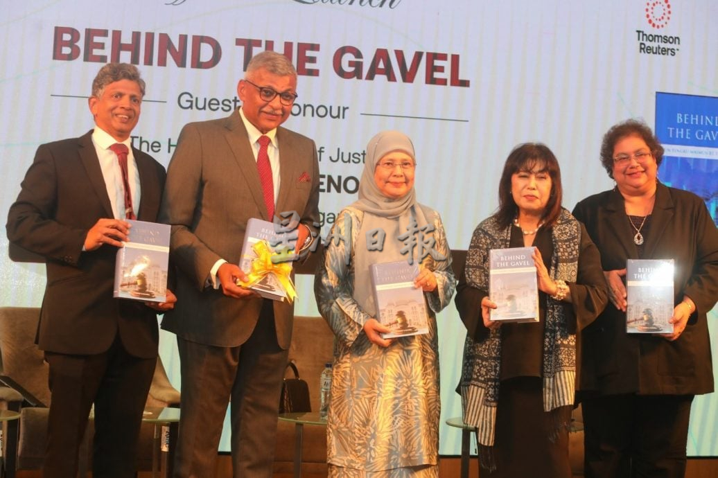 卸任后仍挂念司法独立 东姑麦润:使命已交棒继任者