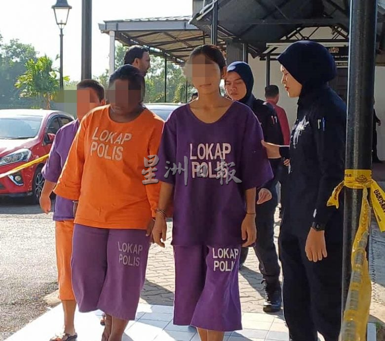 已审（大北马）警方在死者住家搜查到一把手枪以及毒品并扣留了其妻子助查