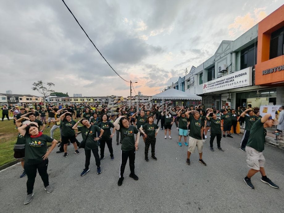 (古城第三版主文)250人参与马六甲站VegRun,做公益也推动蔬食达到环保目的