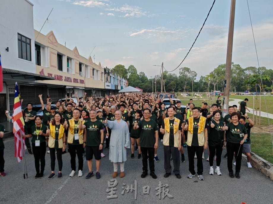 （古城第三版主文）250人参与马六甲站VegRun，做公益也推动蔬食达到环保目的
