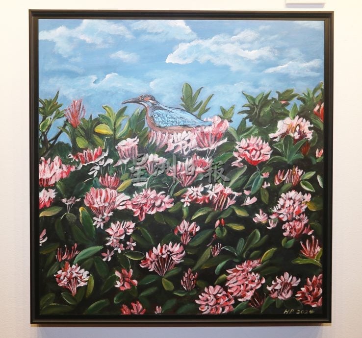 请签发，早报头-大都会／黄和平画展／7图