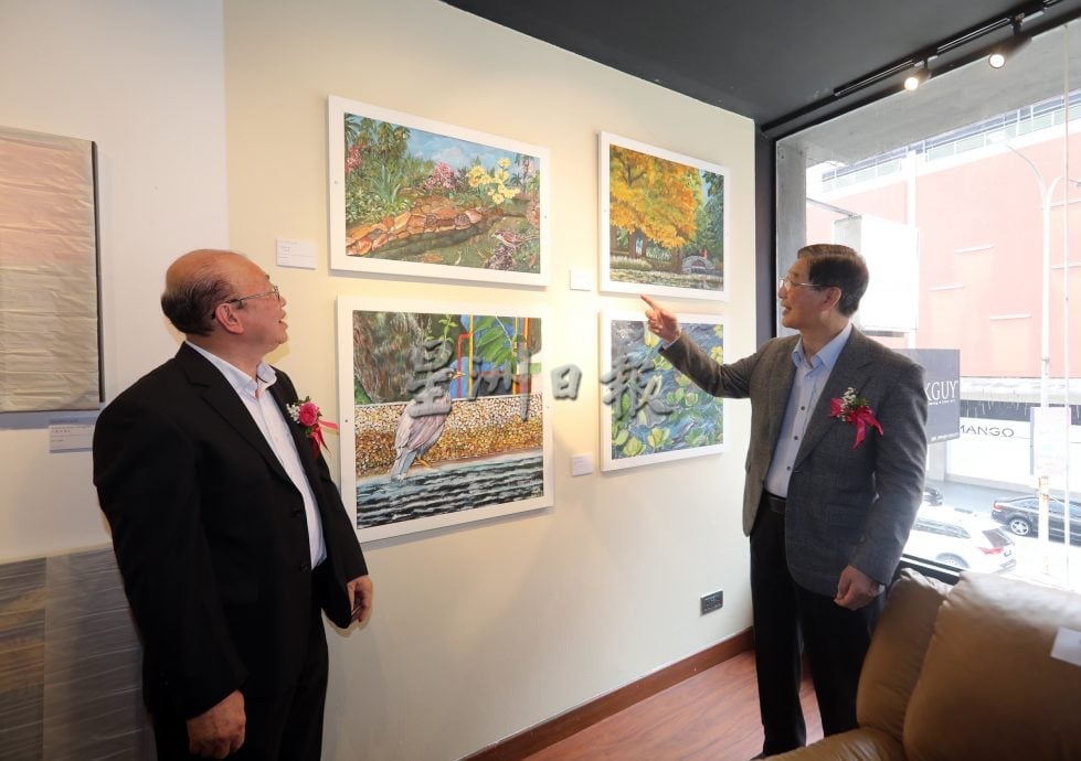 请签发，早报头-大都会／黄和平画展／7图