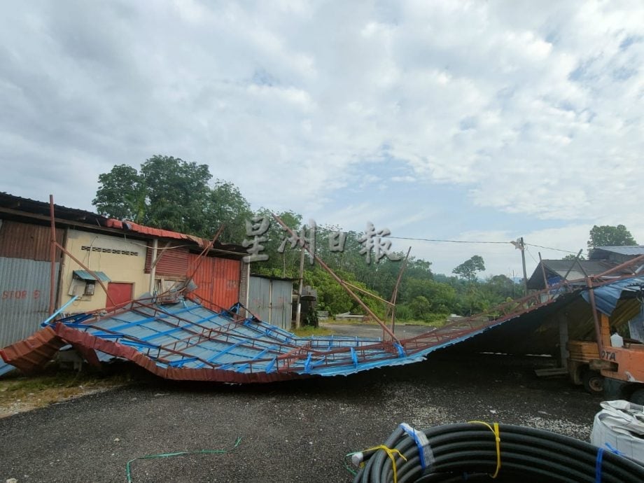 和丰狂风暴雨 多地掀风灾幸无伤亡