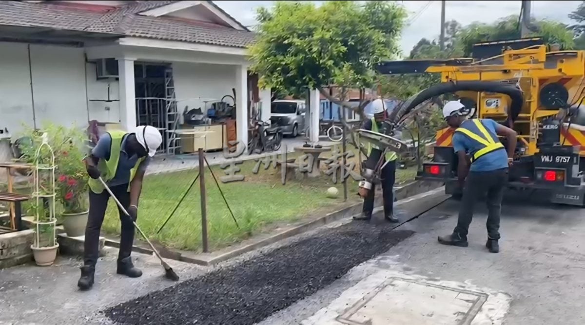 芙市政厅喷射式路面修补技术,5个月完成517宗投诉