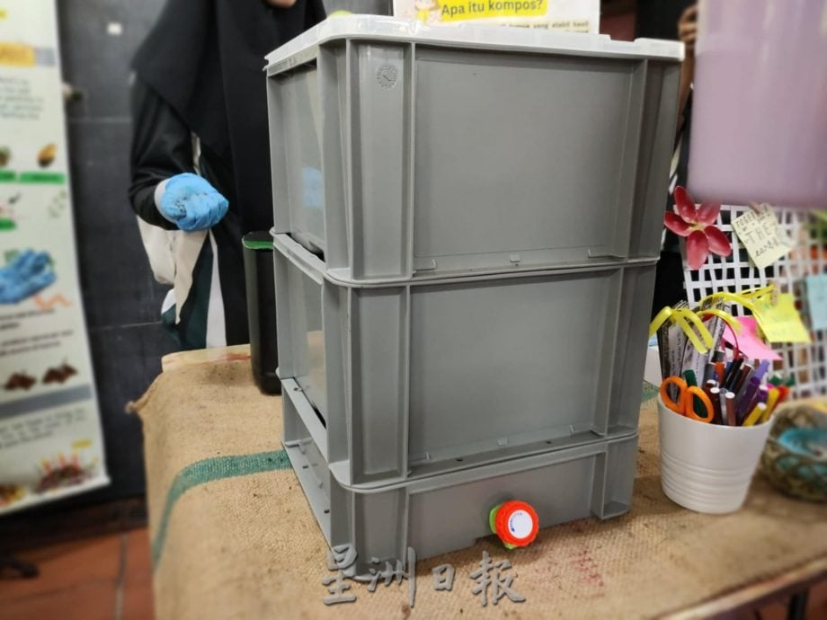 绿量：中学蚓粪堆肥计划