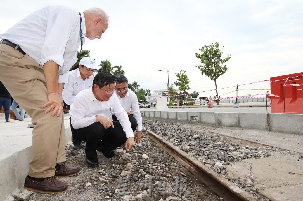 康华丽堡护城河工程意外揭开战时遗迹 曹观友:轨道将保留展示