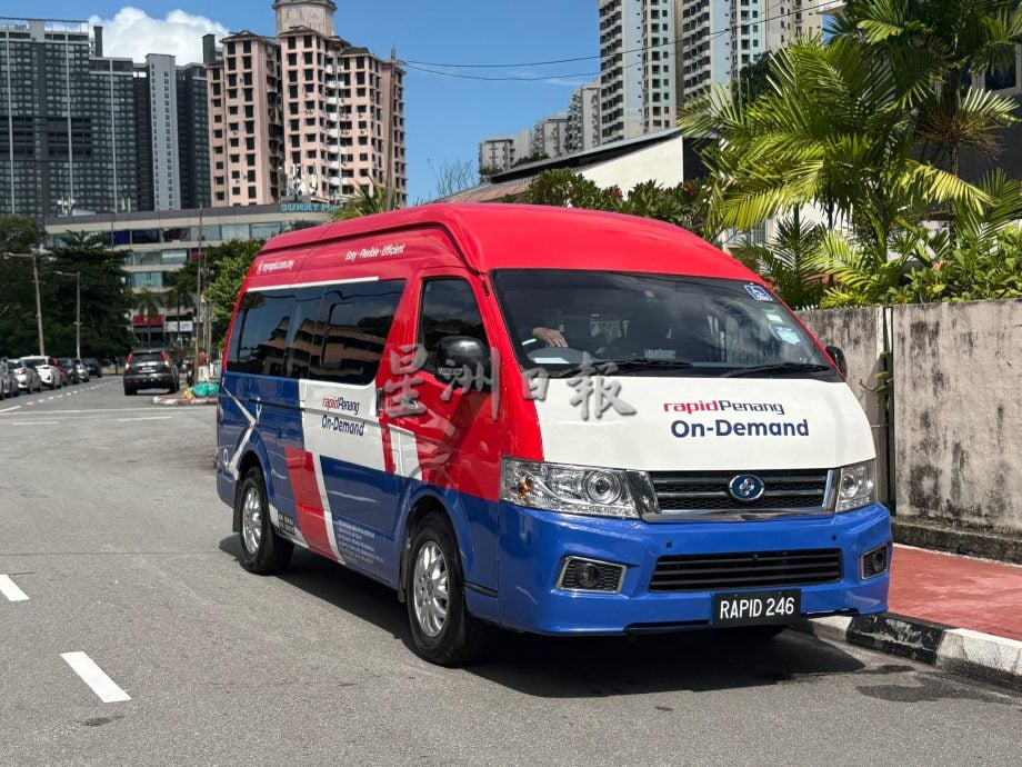 封面主文(大北马)快捷通电召客货车服务 全槟日均2500人搭乘 单日最高3500人