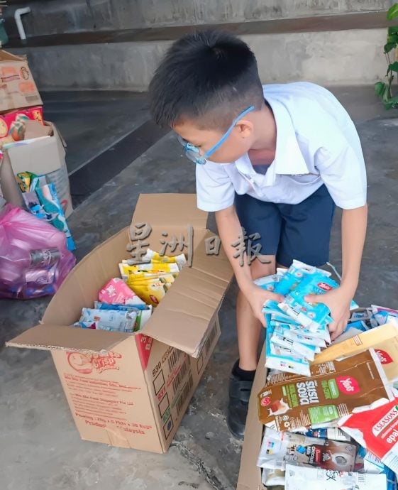 绿量 | 全村家长配合学生养成习惯 毓英小学收饮料盒之冠