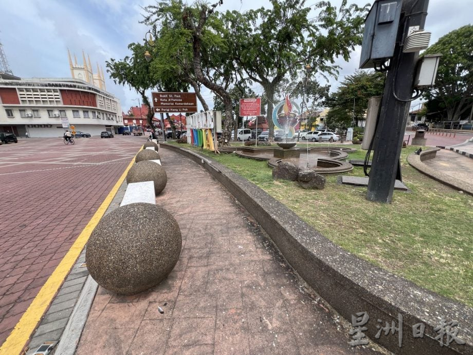 （古城第2版主文）鸽子不见了！小印度喷水池今早“空城”