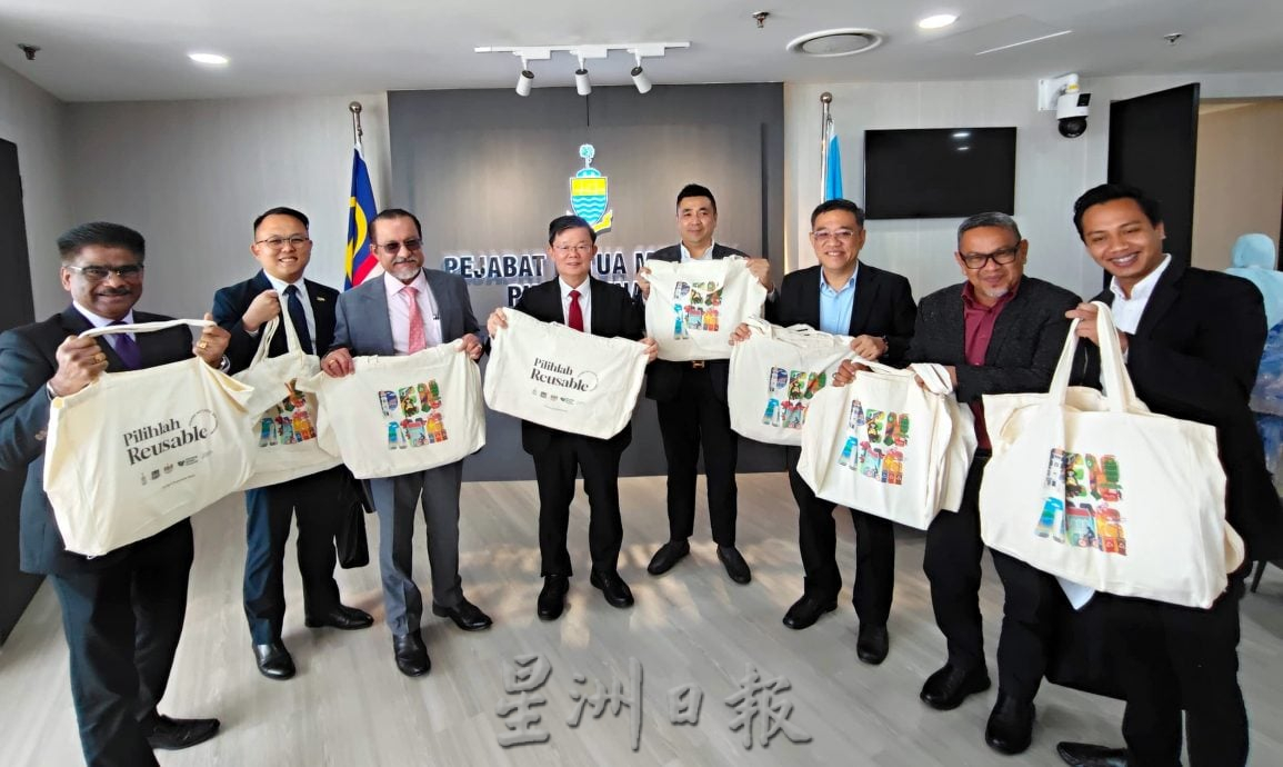 （大北马）901无塑料袋日 槟首阶段派2万环保袋