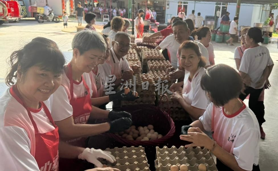 （大北马）顶新园阴魂篮啅公庙红蛋盛会再创新高