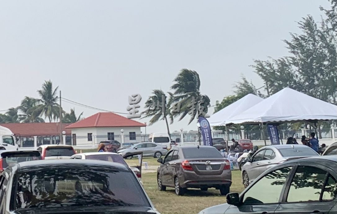 供星洲网/烟霾来袭,汝来及波德申空气污染指数飙升,汝来最不健康