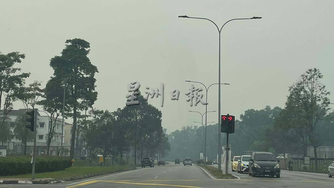 供星洲网/烟霾来袭,汝来及波德申空气污染指数飙升,汝来最不健康