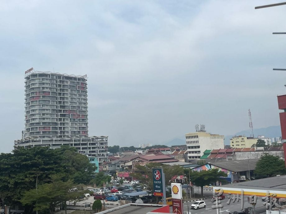 霹雳5地空污中等　斯里曼绒指数最高达80点