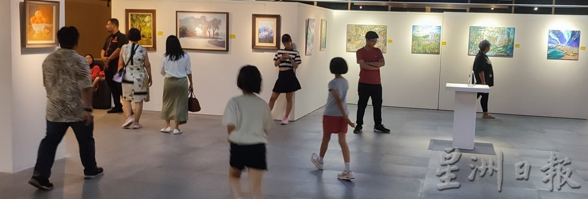 +请签发(大北马)第61届槟城教师美术协会常年画展开幕