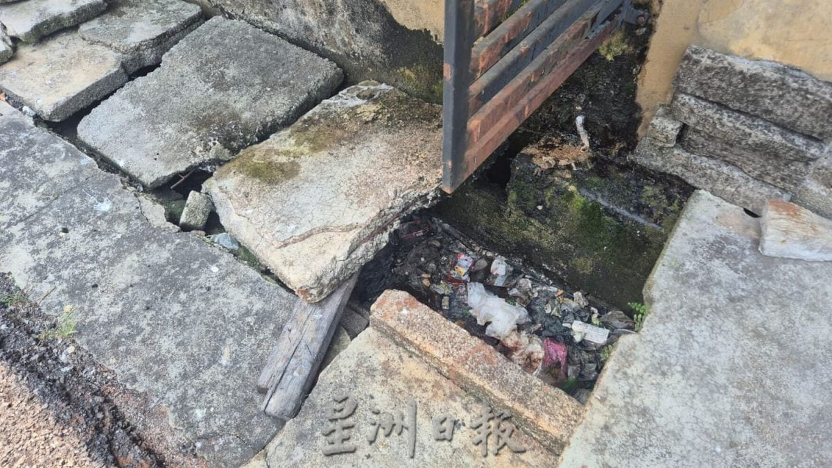 (古城第六版主文)沟渠崩塌水流不通