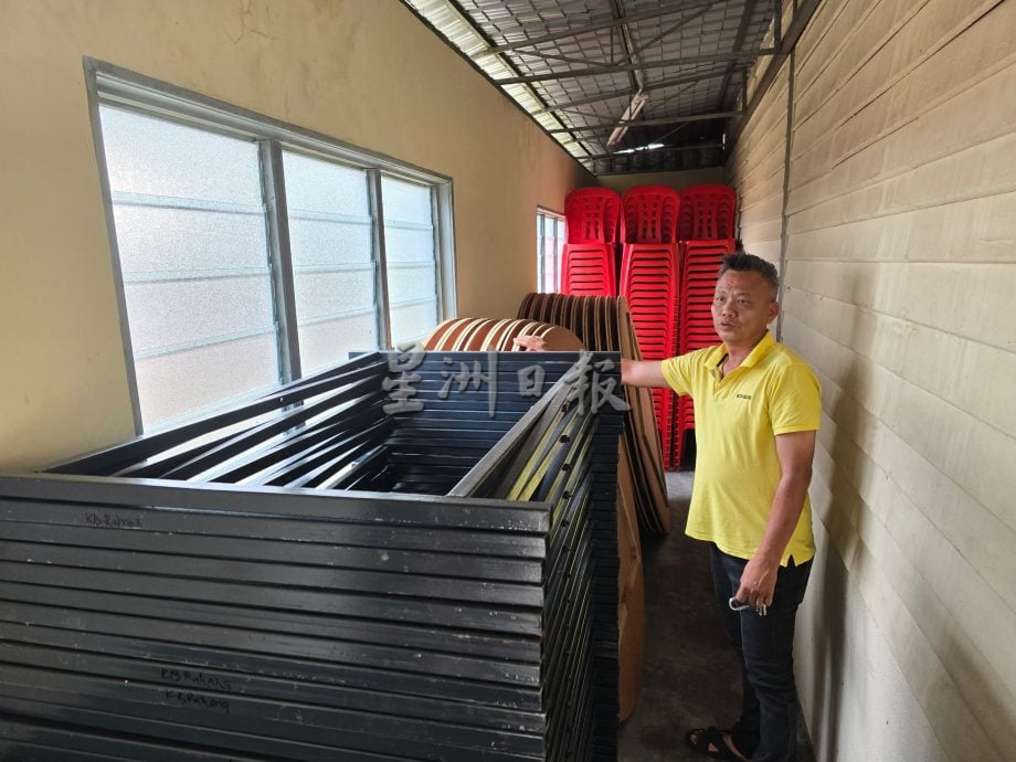 供星洲网/芙拉杭新村通过“昌明社区繁荣”计划，出租设备赚收入来解决紧急民生