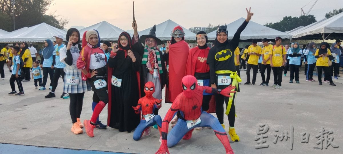 霹防止滥用毒品协会趣味跑 1200人参与展活力
