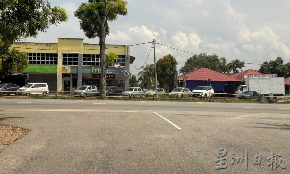 （古城封面主文）默迪卡花园3路口将设防撞杆·引导车辆安全进出