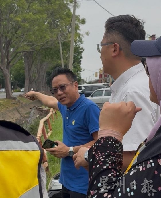 （古城封面主文）默迪卡花园3路口将设防撞杆·引导车辆安全进出