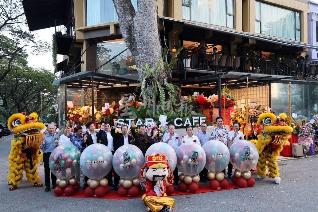 林吉祥和林慧英出席星厨私宴启业仪式