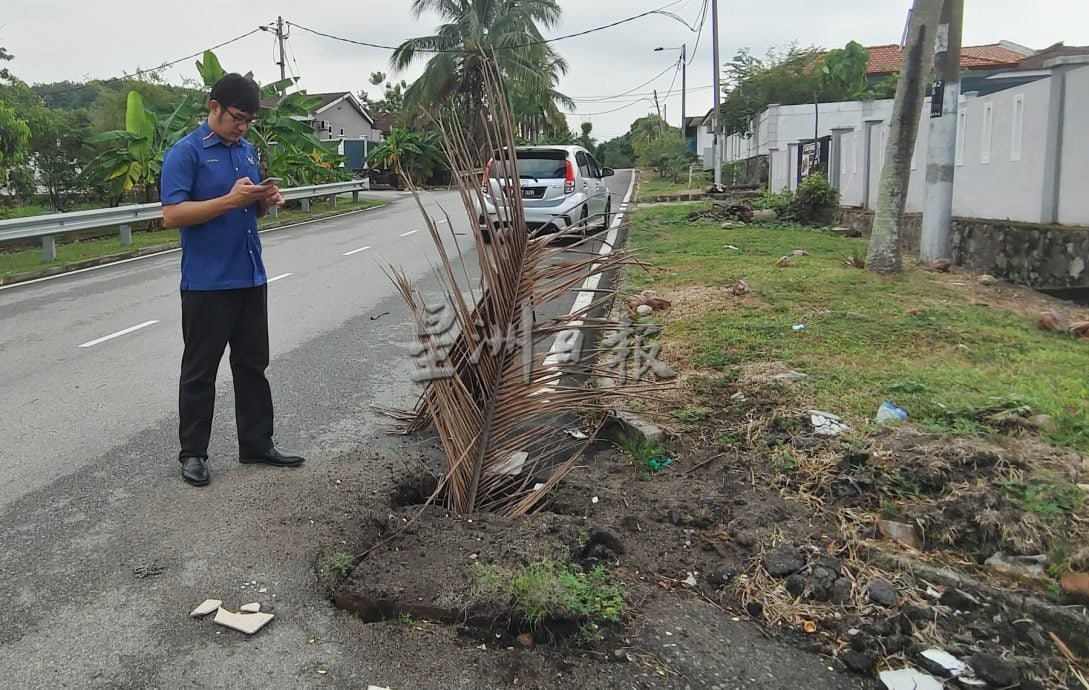 供星洲网:猖獗毛贼再掀道路铁盖偷电缆 阿敏努丁斥通讯公司互相推责罔安全危机